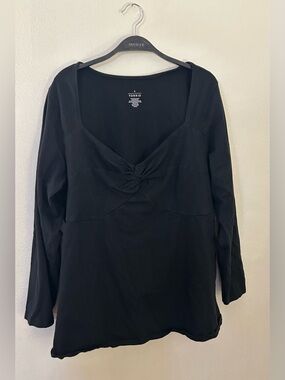 Torrid Blackabd Purple Twist-Front Tops (2 items)